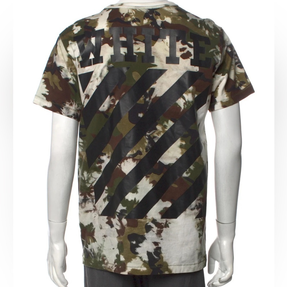 OFF-WHITE
c/o Virgil Abloh Tie-Dye Print Crew Neck T-Shirt
Size: XS